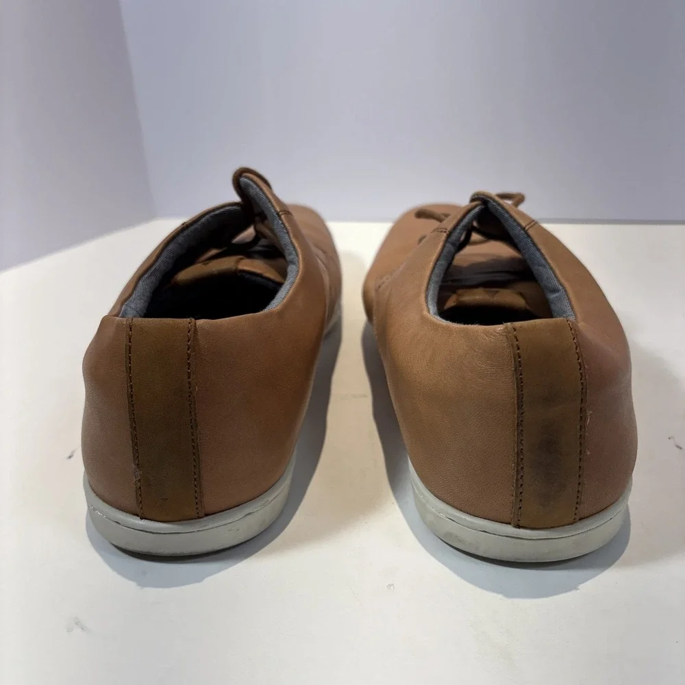 Aldo Men's Brown Leather Casual Shoes Size 9.5‎ Lace Up